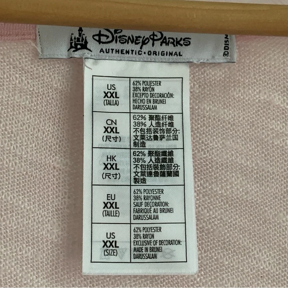 Disney Parks Minnie Mouse Pink Long Sleeve Top - Picture 7 of 8